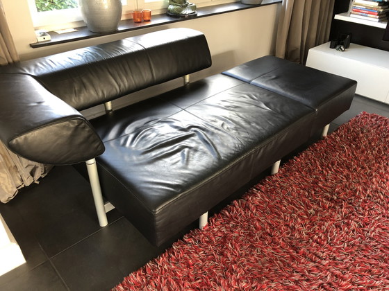 Image 1 of 2 x COR Arthe zwartleren Bank