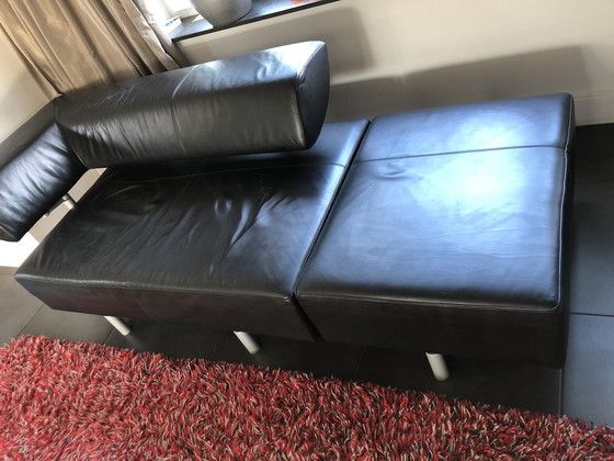 Image 1 of 2 x COR Arthe zwartleren Bank