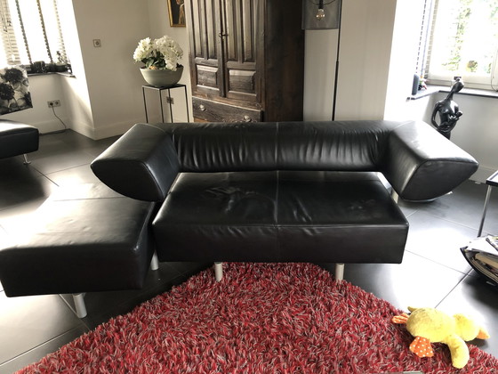 Image 1 of 2 x COR Arthe zwartleren Bank