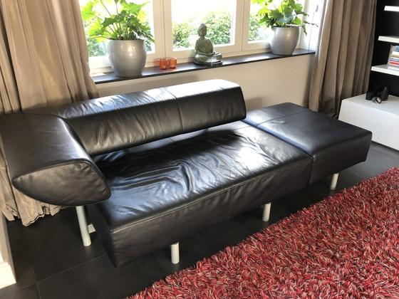 Image 1 of 2 x COR Arthe zwartleren Bank