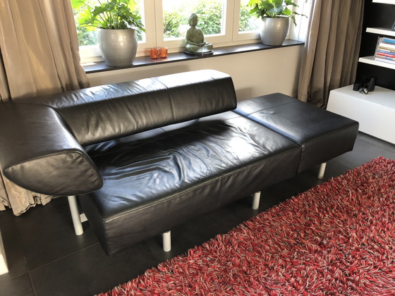 Image 1 of 2 x COR Arthe zwartleren Bank