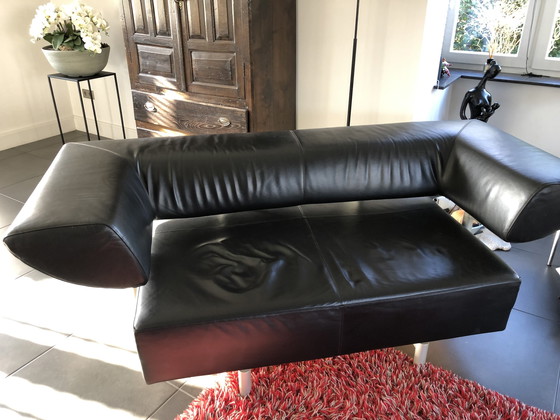 Image 1 of 2 x COR Arthe zwartleren Bank