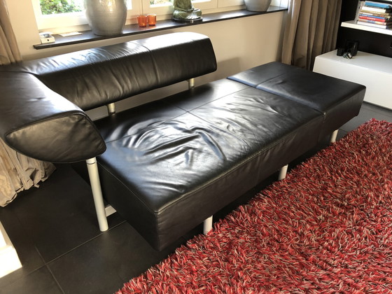 Image 1 of 2 x COR Arthe zwartleren Bank