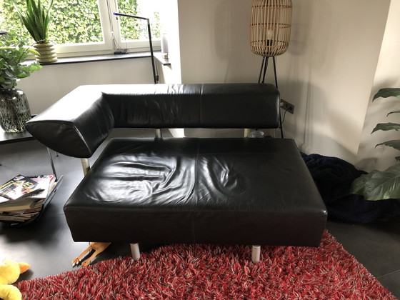 Image 1 of 2 x COR Arthe zwartleren Bank