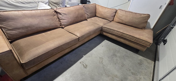 Image 1 of Ecksofa Home 24 Ecoleather / Nubuk