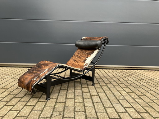 Original niedrig nummeriert Cassina Le Corbusier Lc4 Ponyfell