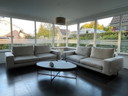 2x Minotti Sherman 2,5-Sitzer Lounge Sofas