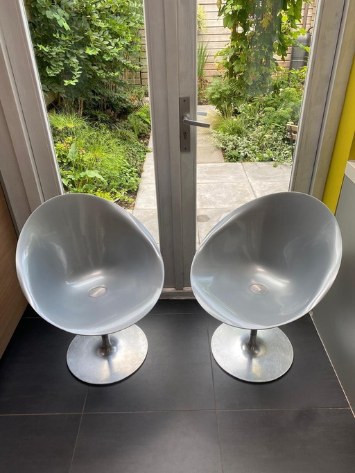 2x Kartell Eros von Philippe Starck