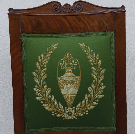 Image 1 of Fünf antike Empire-Mahagonistühle