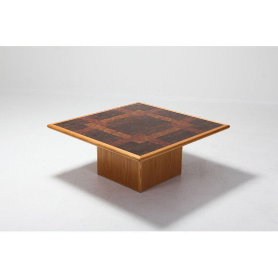 Image 1 of Vintage Mosaik Couchtisch von Middelboe und Lindum für Tranekaer, 1970