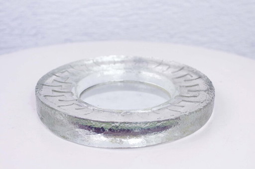 Vintage-Glas-Spiegeltablett