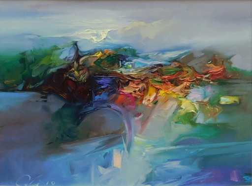 Zdzisław Constantin Majrowski -Meyro "Die Umarmung des Windes"