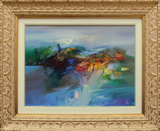 Zdzisław Constantin Majrowski -Meyro "Die Umarmung des Windes"