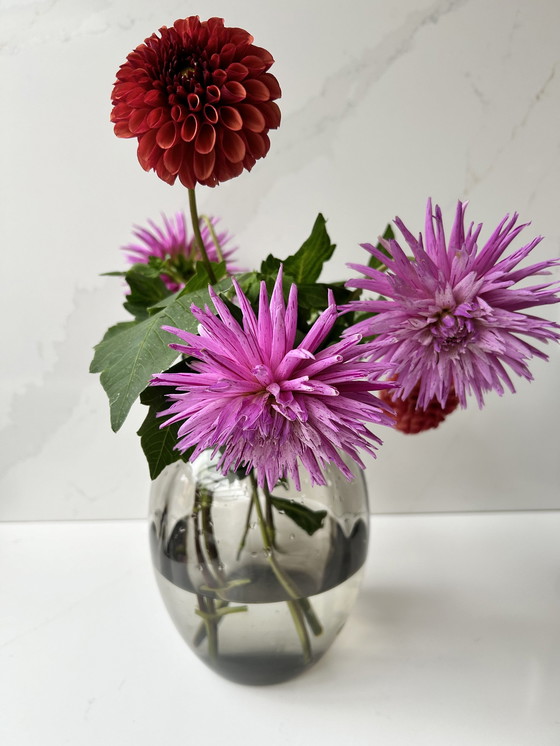 Image 1 of A.D. Kopierer Vase Rauchglas