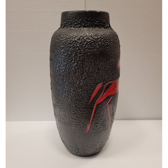 Image 1 of Vintage Fat Lava Keramikvase für Scheurich Keramik, Deutschland 1950