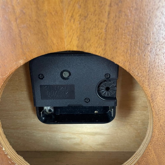 Image 1 of Vintage Hollywood Regency Holztischuhr von Kienzle, Deutschland 1960er Jahre