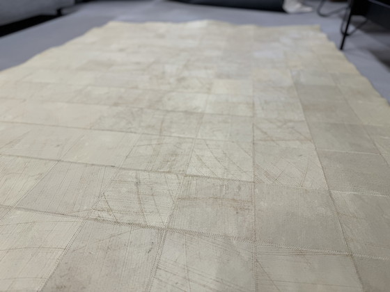 Image 1 of Patchwork Kuhteppich Leder Teppich 152x242