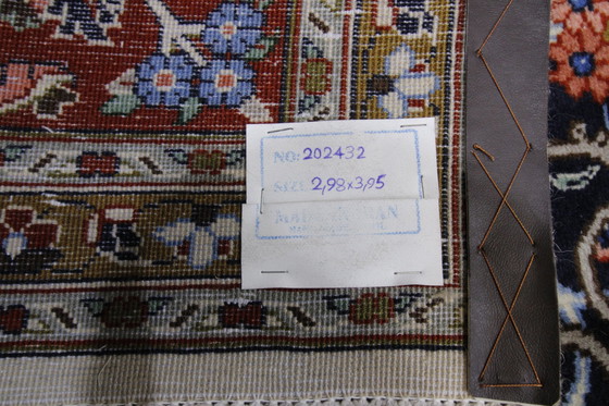 Image 1 of Original Handgeknüpfter Perserteppich Keshan 395 X 298 Cm Sehr Top Zustand Fein