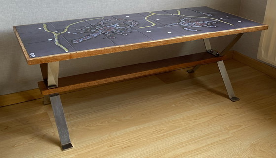 Image 1 of Adri Couchtisch aus den 1950er Jahren