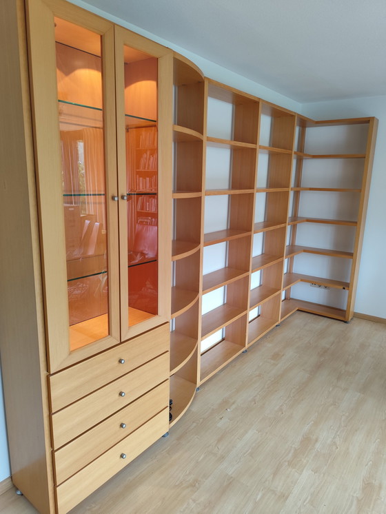 Image 1 of Hulsta Mega Design Wandschrank mit modularen Bücherregalen