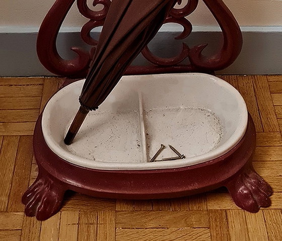 Image 1 of Schirmständer Und Spiegel Stil 1900