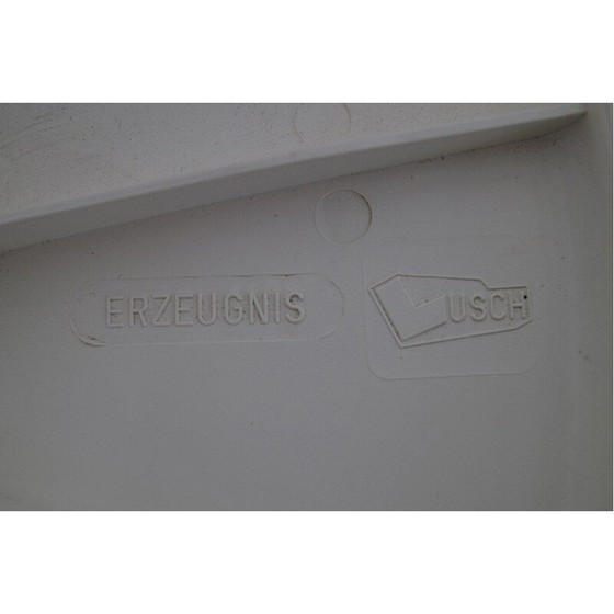 Image 1 of Vintage Couchtisch "Tulip" aus Stahl und Kunststoff für Lusch Erzeugnis, 1960