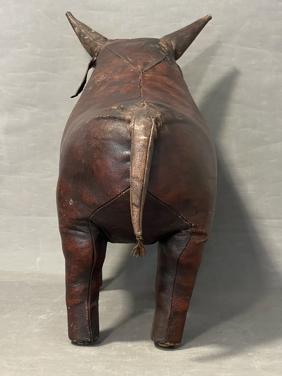 Image 1 of Dimitri Omersa, Lederstier für Liberty London, ca. 1965. Jahrgang