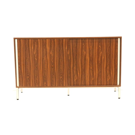 Sideboard aus Palisanderholz mit Schiebetüren aus den 1960er Jahren