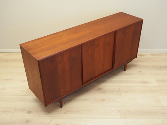 Image 1 of Anrichte aus Teakholz, Dänisches Design, 1970er Jahre, Produktion: Dänemark