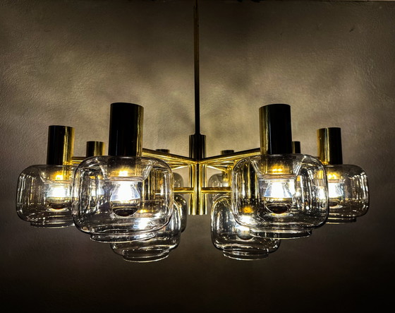 Image 1 of Vintage Große Kaiser Leuchten Lampe