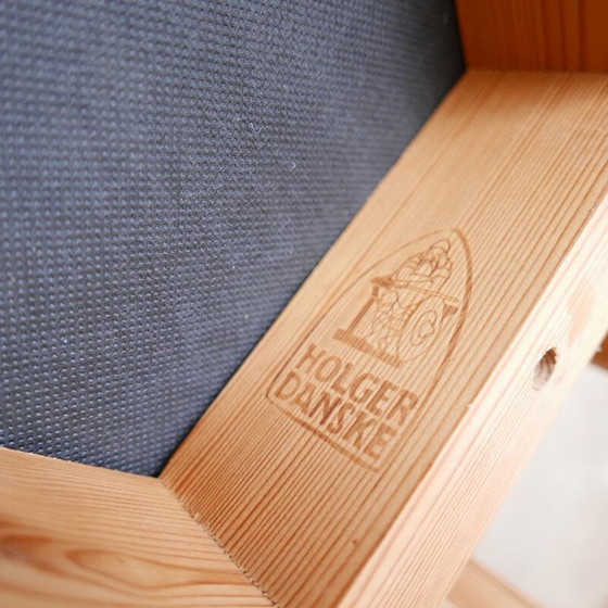 Image 1 of Satz von 4 vintage Kiefer Esszimmerstühle Dänemark 1970er