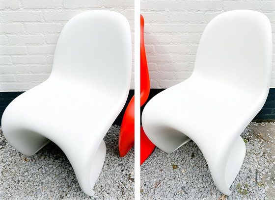 Image 1 of 2x Vitra Panton Stuhl