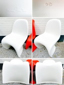 2x Vitra Panton Stuhl