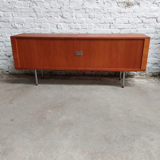 Image 1 of Hans Wegner Ry-25 Sideboard, Teakholz, dänisches Design der 1960er Jahre