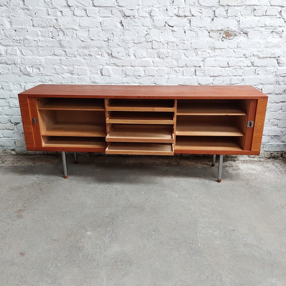 Image 1 of Hans Wegner Ry-25 Sideboard, Teakholz, dänisches Design der 1960er Jahre