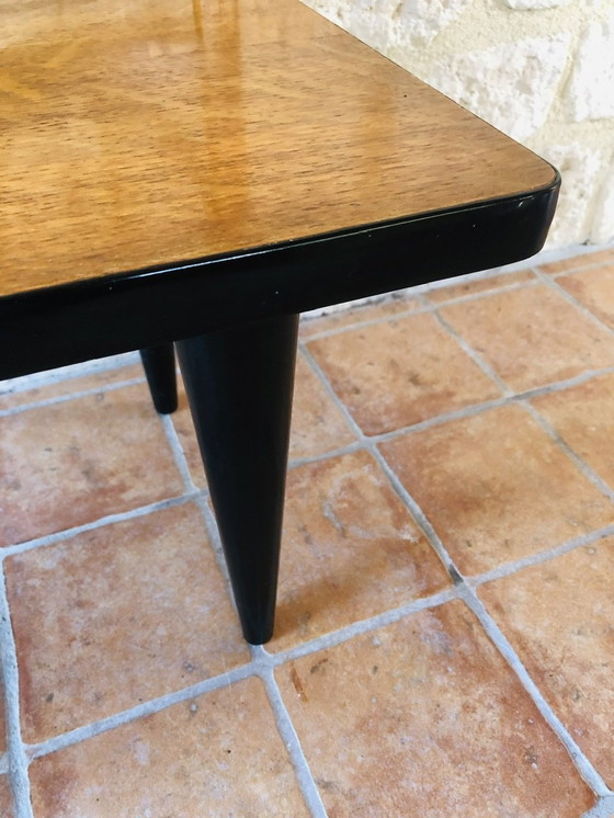 Image 1 of Mid-Century Pflanzenständer aus Eiche und Formica, 1960er Jahre