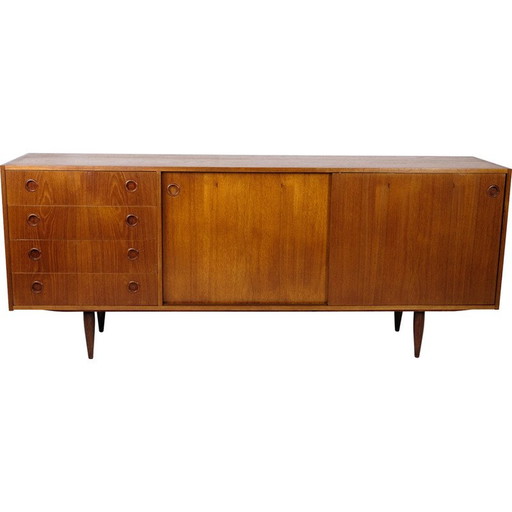 Vintage Anrichte aus Teakholz, Dänemark 1960er Jahre