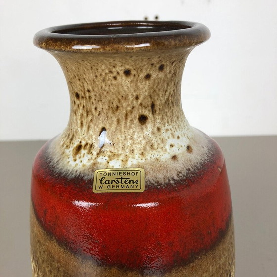 Image 1 of Vintage Vase aus fetter Lava-Keramik von Heinz Siery für Carstens Tönnieshof, Deutschland 1970