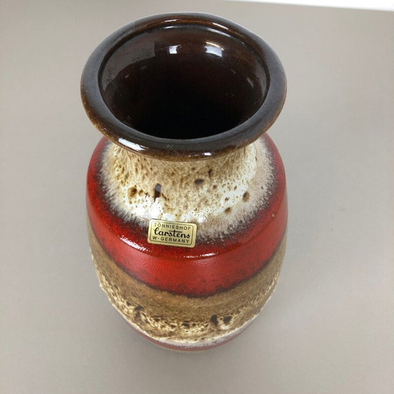 Image 1 of Vintage Vase aus fetter Lava-Keramik von Heinz Siery für Carstens Tönnieshof, Deutschland 1970