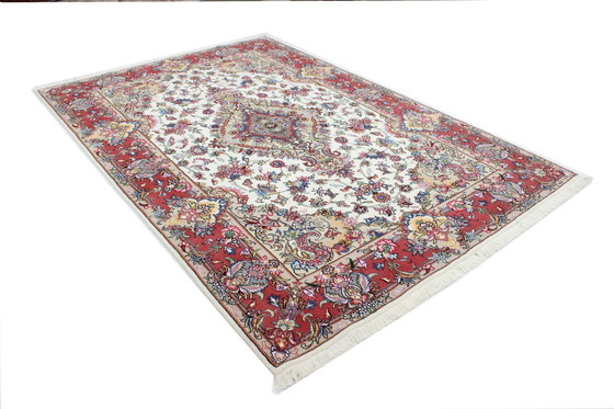 Image 1 of Original Handgeknüpfter Perserteppich Tabriz 290 X 193 Cm Neu , Unbenutzt