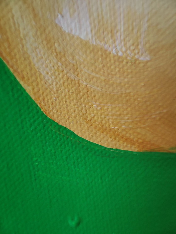 Image 1 of Kunst Gemälde Signiert T. G. Kellnberger Xxl Pop Art Deko