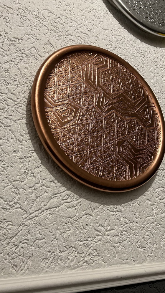 Image 1 of Rotan Hunt  Kupfer Wandteller