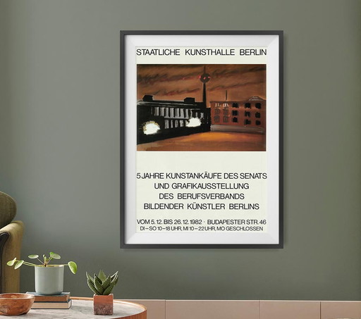 5 Jahre Kunstankäufe des Senats poster