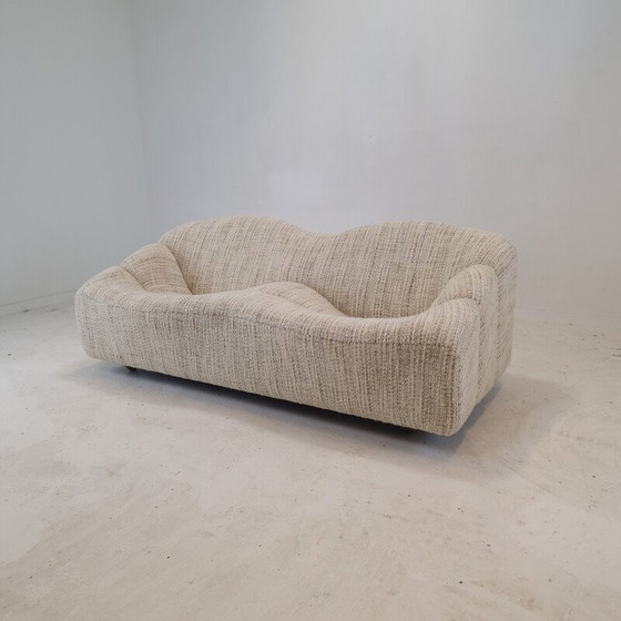 Image 1 of 3-Sitzer-Sofa aus Wolle von Pierre Paulin für Artifort, 1960