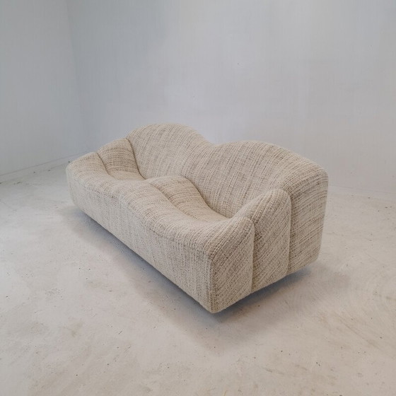 Image 1 of 3-Sitzer-Sofa aus Wolle von Pierre Paulin für Artifort, 1960