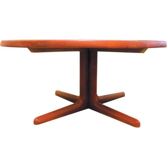 Image 1 of Vintage Couchtisch aus massivem Teakholz, Dänemark 1970
