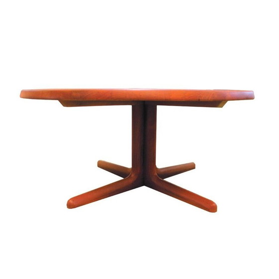 Image 1 of Vintage Couchtisch aus massivem Teakholz, Dänemark 1970