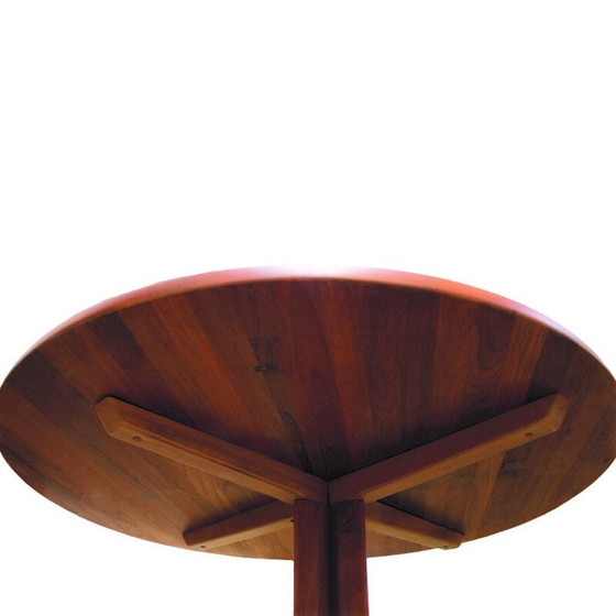 Image 1 of Vintage Couchtisch aus massivem Teakholz, Dänemark 1970