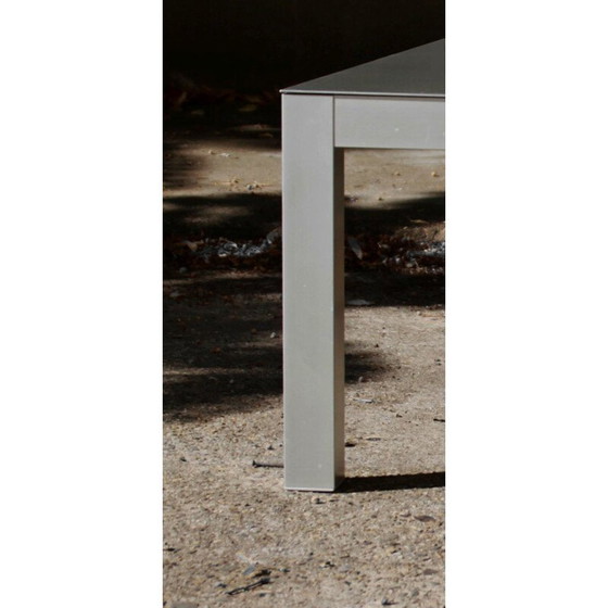 Image 1 of Vintage Aluminium Couchtisch von MDF, Italien