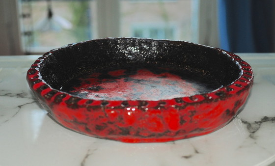 Image 1 of Fette Lavaplatte Signiert Mk